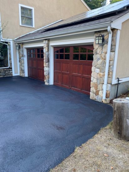 Driveway Sealcoating and Asphalt Patching in Millbury, Massachusetts