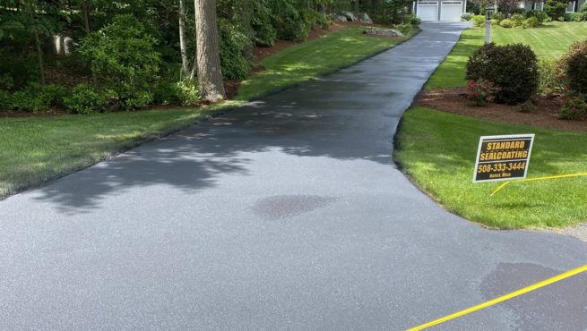 Driveway Sealcoating in Oxford Massachusetts
