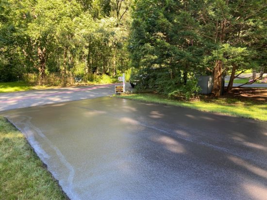 Driveway Sealcoating in Southborough, Massachusetts