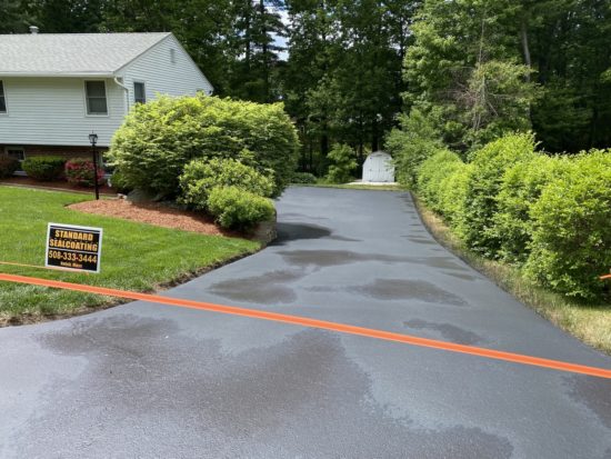 Driveway Sealcoating in Grafton Massachusetts