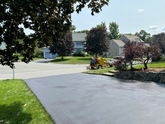 Driveway Sealcoating Company in Shrewsbury, Massachusetts