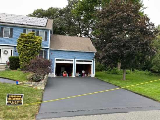 Driveway Sealcoating Company in Shrewsbury, Massachusetts