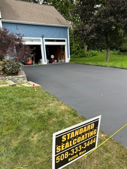 Driveway Sealcoating Company in Shrewsbury, Massachusetts