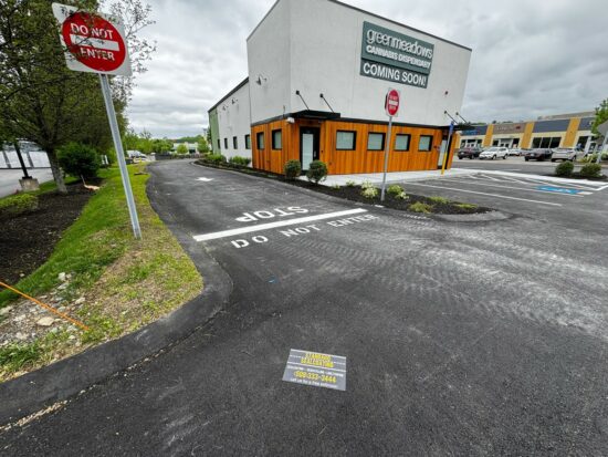 Commercial Line Striping in Marlborough, Massachusetts