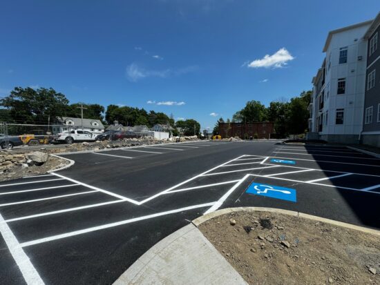 Apartment Line Striping & ADA Markings, Franklin MA