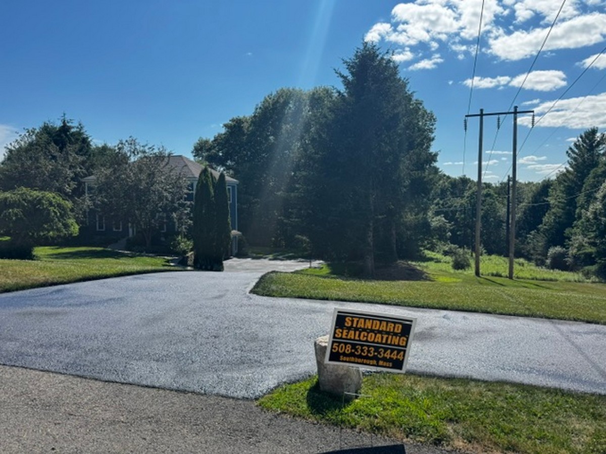 Driveway prep work & Sealcoating in Westborough, Massachusetts