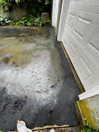 Pressure Washing Algae In Newton Massachusetts