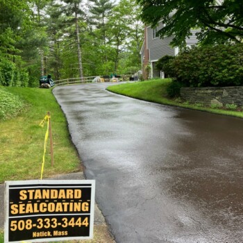 Sealcoating & Crack Filling in Upton, Massachusetts