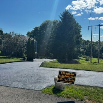 Driveway prep work & Sealcoating in Westborough, Massachusetts